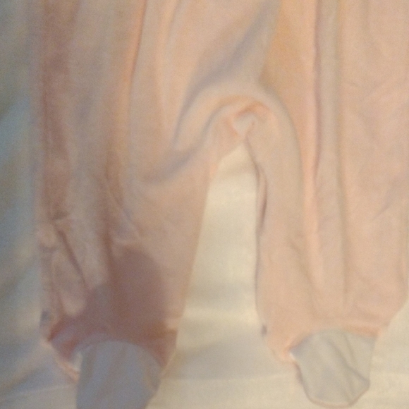 Little Me Velvet Pink Ruffled Kids One Piece​ - Picture 4 of 7